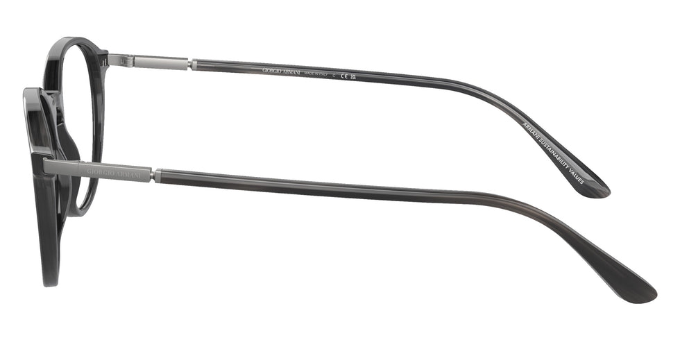 GIORGIO ARMANI AR7237F 5964 53 - Striped Gray #id:ar7237f5964_s:100110