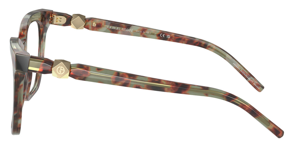 GIORGIO ARMANI AR7238 5977 52 - Green Havana #id:ar72385977_s:100110