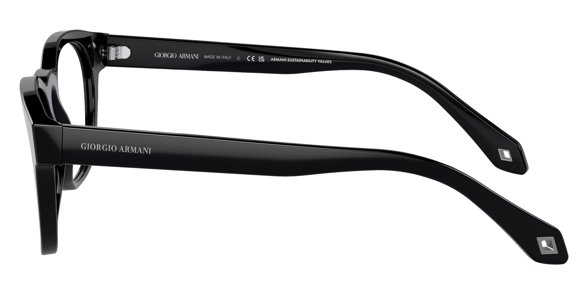 GIORGIO ARMANI AR7242 5875 49 - Black #id:ar72425875_s:100110