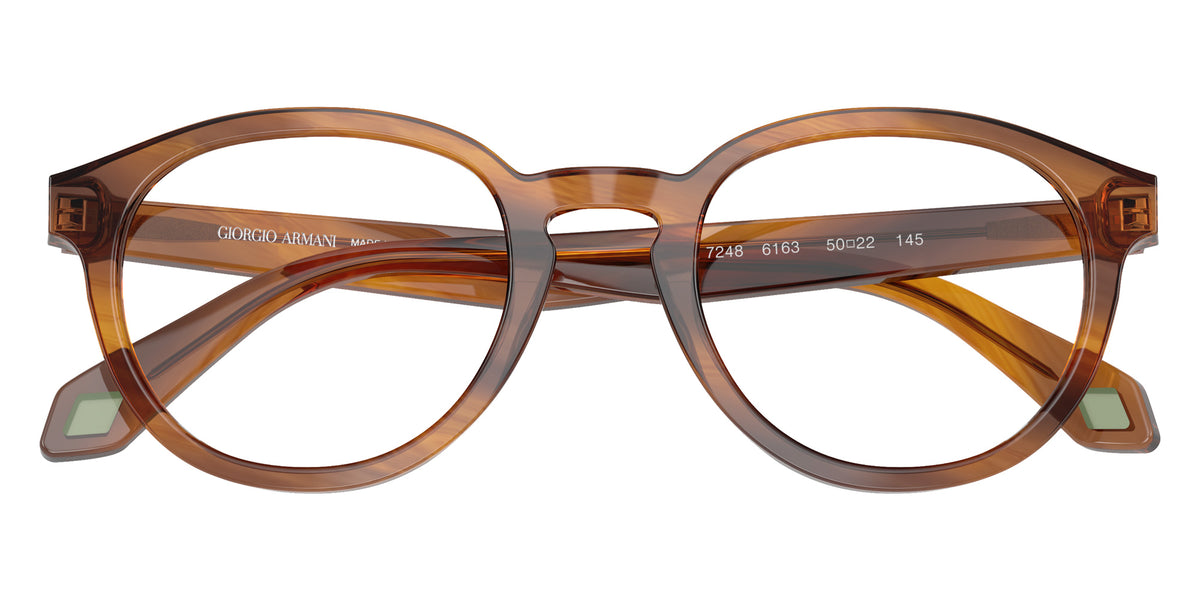 GIORGIO ARMANI AR7248 6163 50 - Striped Honey #id:ar72486163_s:100120