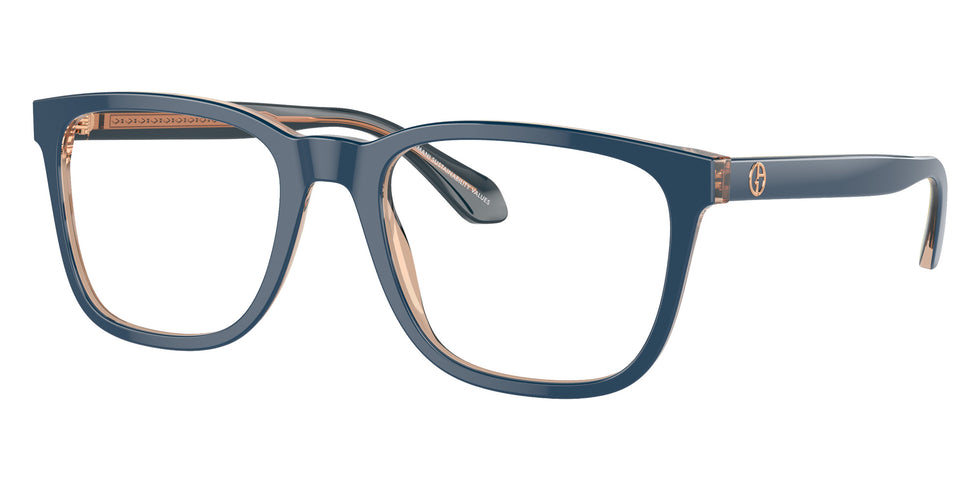 GIORGIO ARMANI AR7255 6085 53 - Top Blue/Transparent Brown #id:ar72556085_s:100105