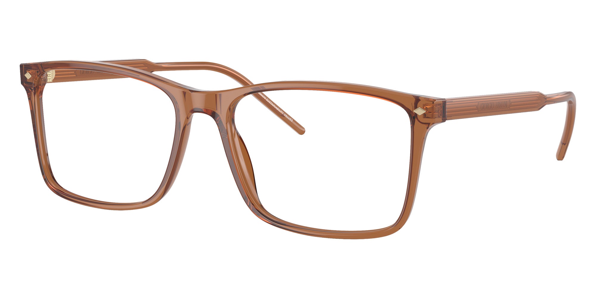 GIORGIO ARMANI AR7258 5932 55 - Transparent Brown #id:ar72585932_s:100105