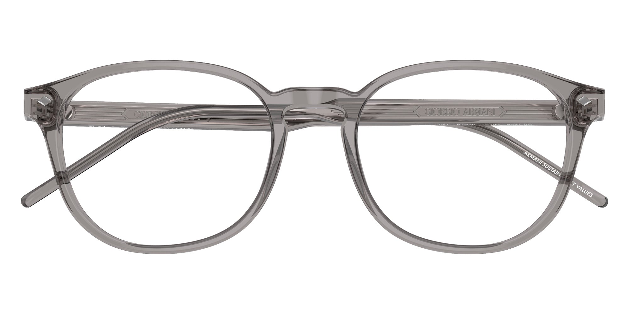 GIORGIO ARMANI AR7259 6070 50 - Transparent Gray #id:ar72596070_s:102120