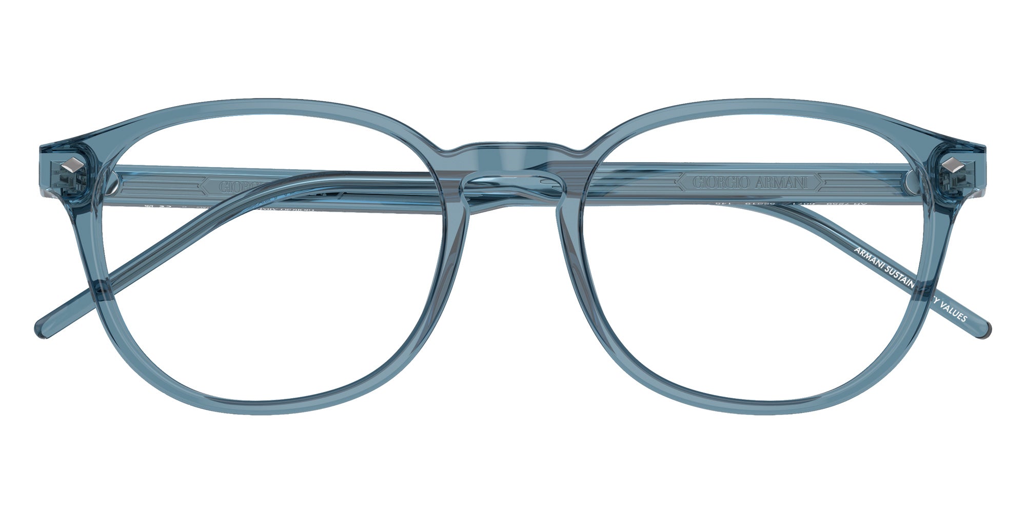 GIORGIO ARMANI AR7259 6071 52 - Transparent Blue #id:ar72596071_s:104120