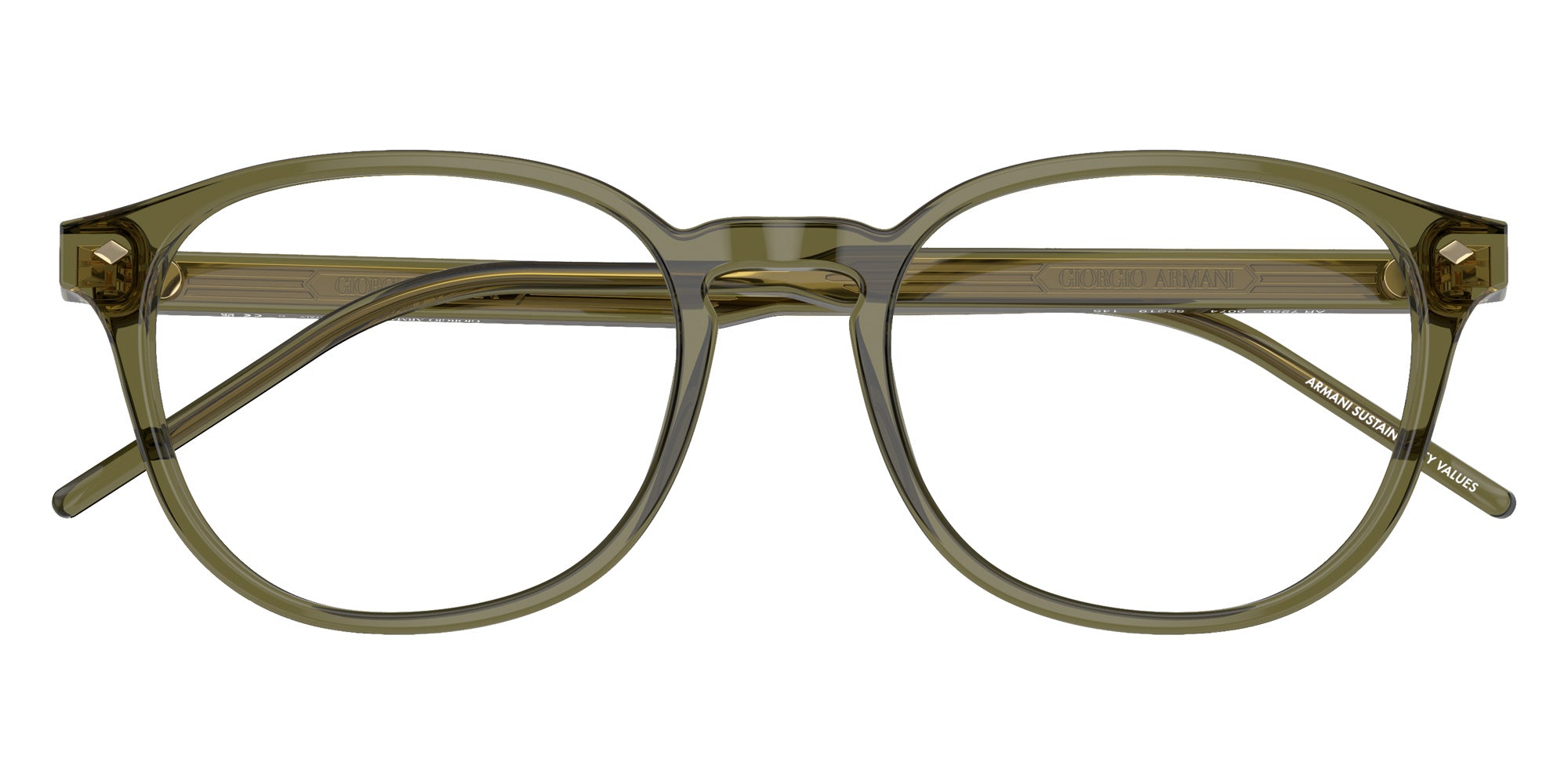 GIORGIO ARMANI AR7259 6074 50 - Transparent Green #id:ar72596074_s:106120