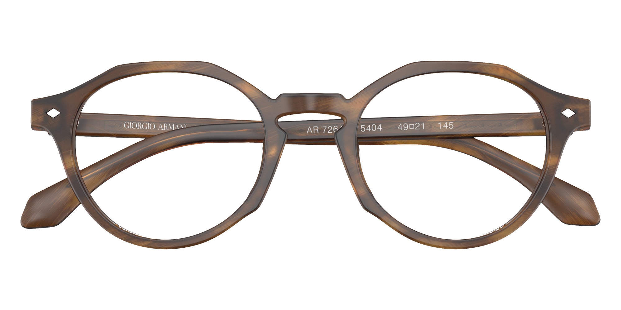 GIORGIO ARMANI AR7264U 5404 47 - Striped Brown #id:ar7264u5404_s:100120