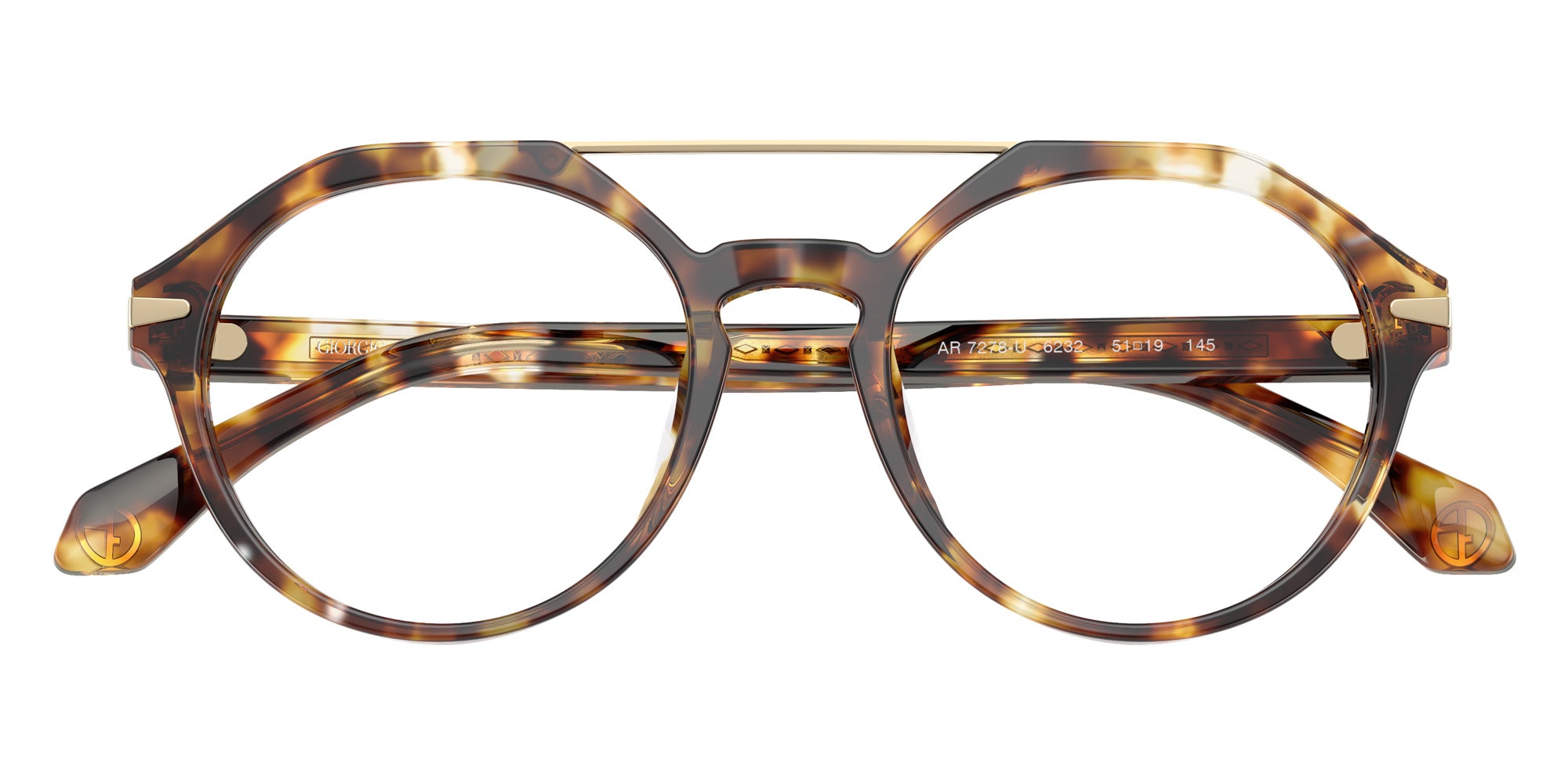 GIORGIO ARMANI AR7278U 6232 49 - Havana Gialla #id:ar7278u6232_s:102120