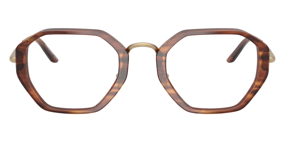 GIORGIO ARMANI AR7282 6162 48 - Striped Brown #id:ar72826162_s:100100