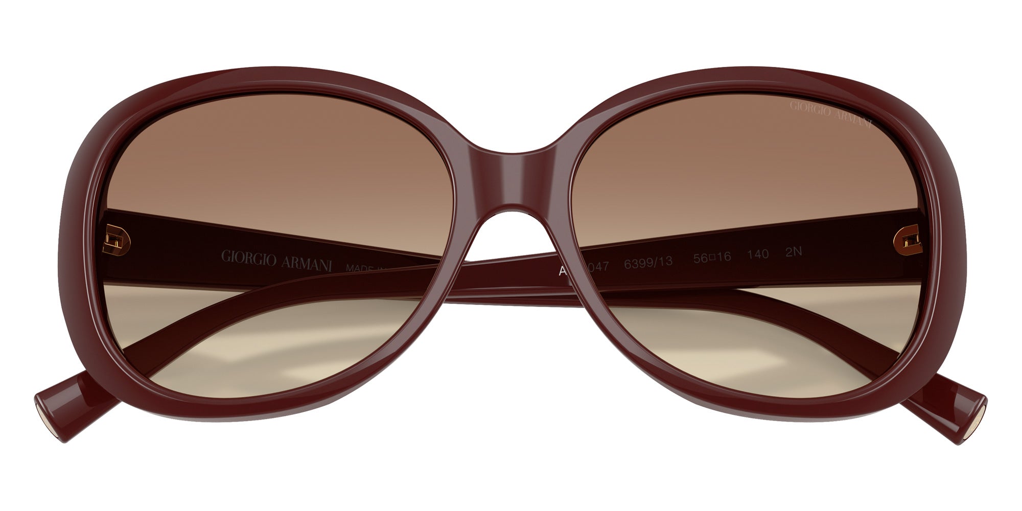 GIORGIO ARMANI AR8047 639913 56 - Solid Burgundy #id:ar8047639913_s:100100