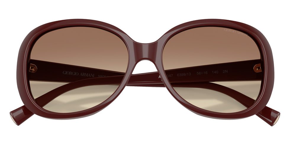 GIORGIO ARMANI AR8047 639913 56 - Solid Burgundy #id:ar8047639913_s:100100