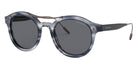 GIORGIO ARMANI AR8119 559987 50 - Striped Gray / Gray #id:ar8119559987_s:100100