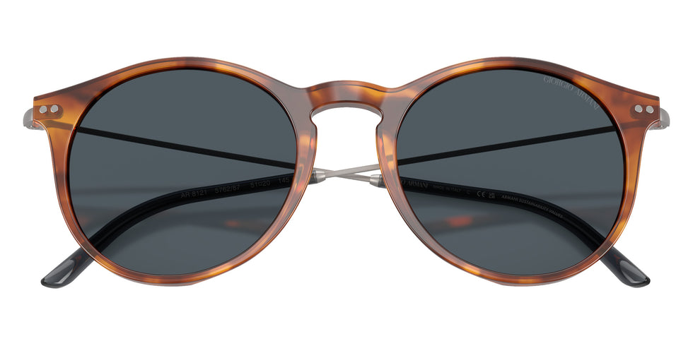 GIORGIO ARMANI AR8121 576287 51 - Red Havana / Gray #id:ar8121576287_s:100120