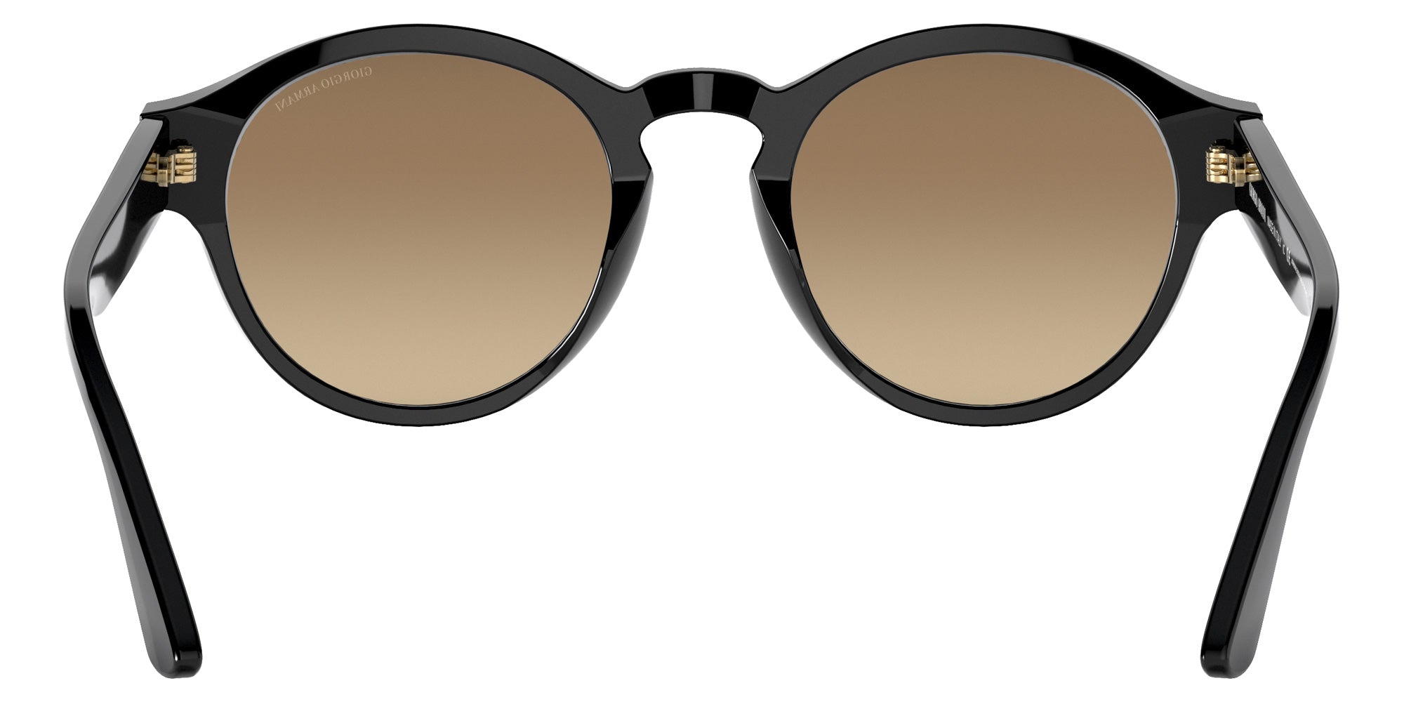 GIORGIO ARMANI AR8146 5875Q4 50 - Black / Clear Gradient Brown Photo #id:ar81465875q4_s:100115