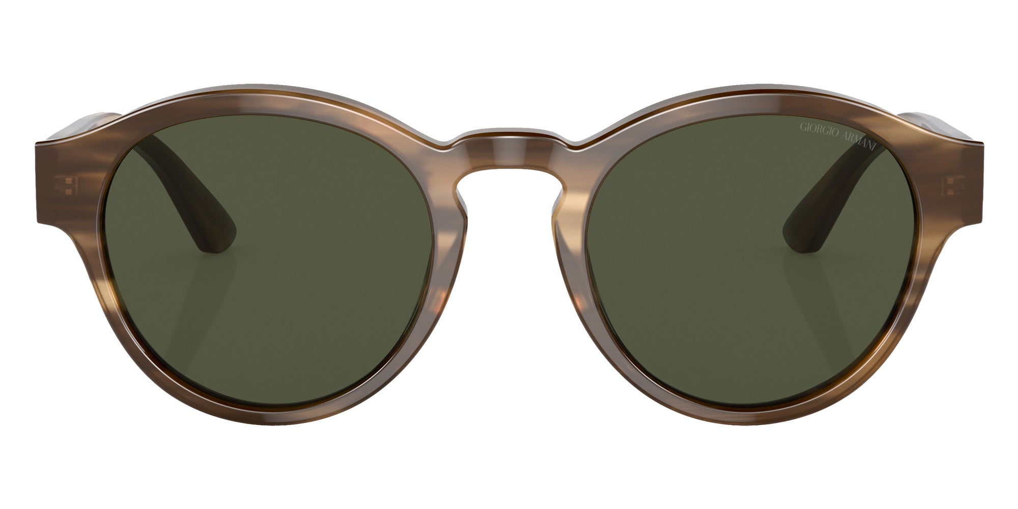 GIORGIO ARMANI AR8146 590058 50 - Striped Brown / Green #id:ar8146590058_s:102100