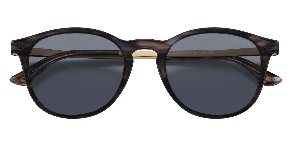 GIORGIO ARMANI AR8159U 59381W 51 - Striped Blue / Clear #id:ar8159u59381w_s:100120