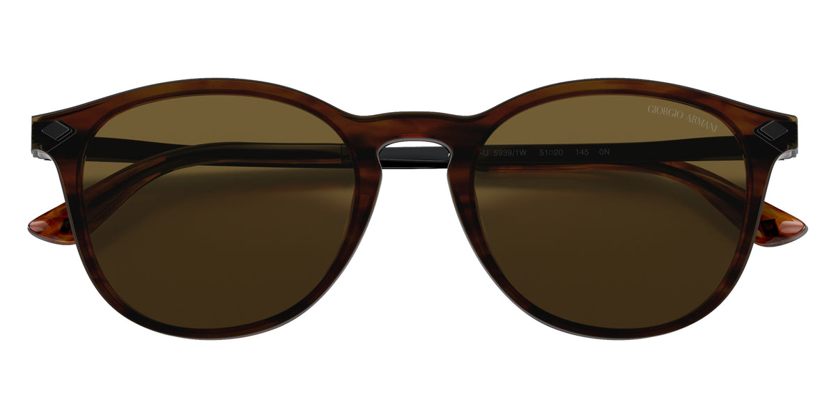 GIORGIO ARMANI AR8159U 59391W 51 - Striped Honey / Clear #id:ar8159u59391w_s:100120