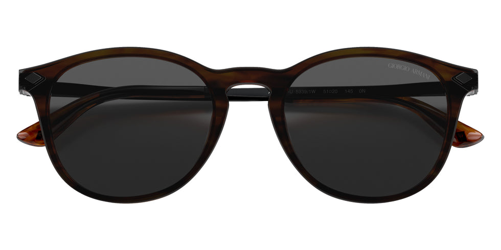 GIORGIO ARMANI AR8159U 59391W 51 - Striped Honey / Clear #id:ar8159u59391w_s:100125