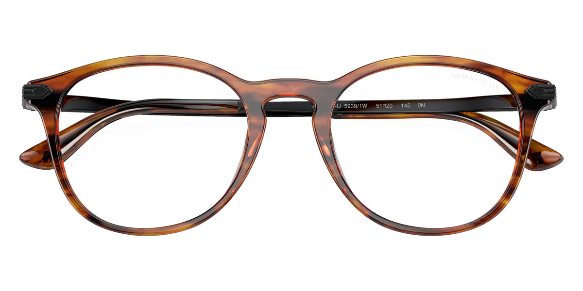 GIORGIO ARMANI AR8159U 59391W 51 - Striped Honey / Clear #id:ar8159u59391w_s:100130
