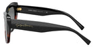 GIORGIO ARMANI AR8161 592811 56 - Black/Striped Brown / Gradient Gray #id:ar8161592811_s:100110