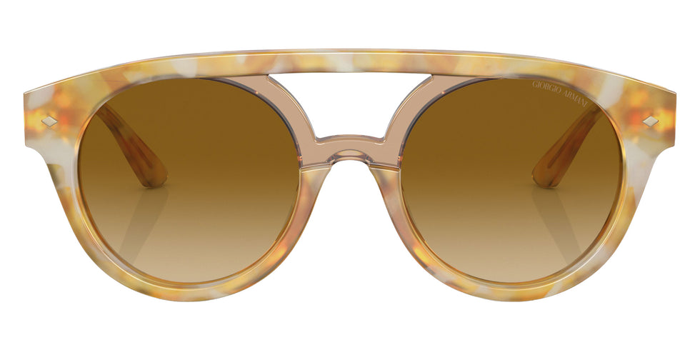 GIORGIO ARMANI AR8163 Runway 57612L 51 - Yellow Tortoise/Brown / Light Yellow Gradient Ochre #id:ar816357612l_s:100100