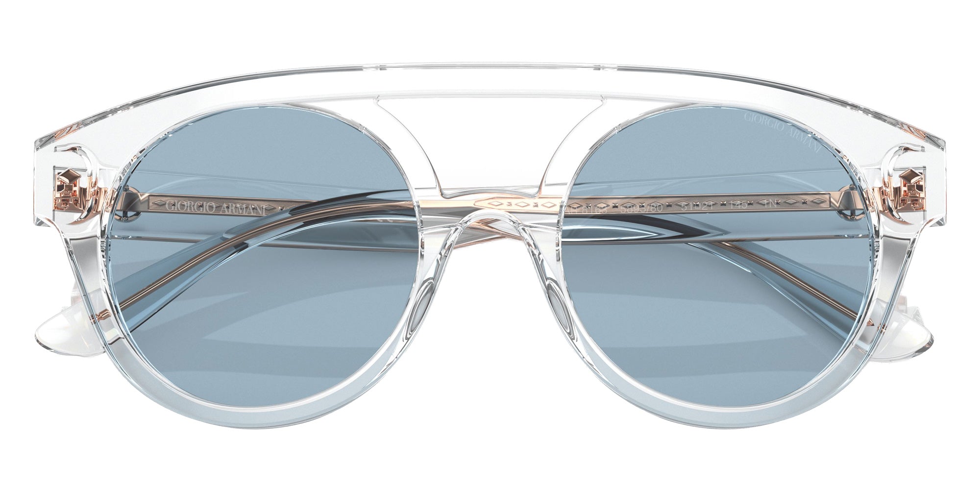 GIORGIO ARMANI AR8163 Runway 589380 51 - Crystal / Light Blue #id:ar8163589380_s:102120