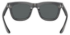 GIORGIO ARMANI AR8171 5964P2 49 - Striped Gray / Polarized Dark Gray #id:ar81715964p2_s:100115