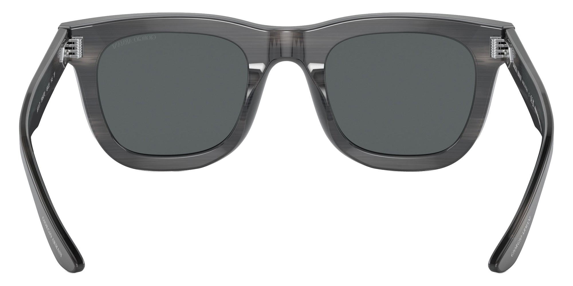 GIORGIO ARMANI AR8171 5964P2 49 - Striped Gray / Polarized Dark Gray #id:ar81715964p2_s:100115