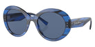 GIORGIO ARMANI AR8174 595380 53 - Striped Blue #id:ar8174595380_s:100105
