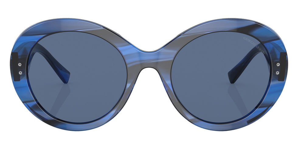 GIORGIO ARMANI AR8174 595380 53 - Striped Blue #id:ar8174595380_s:100120