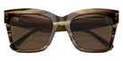 GIORGIO ARMANI AR8175 595473 54 - Striped Brown / Dark Brown #id:ar8175595473_s:102120