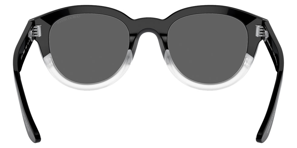 GIORGIO ARMANI AR8181 5996B1 49 - Gradient Black/White / Dark Gray #id:ar81815996b1_s:100115