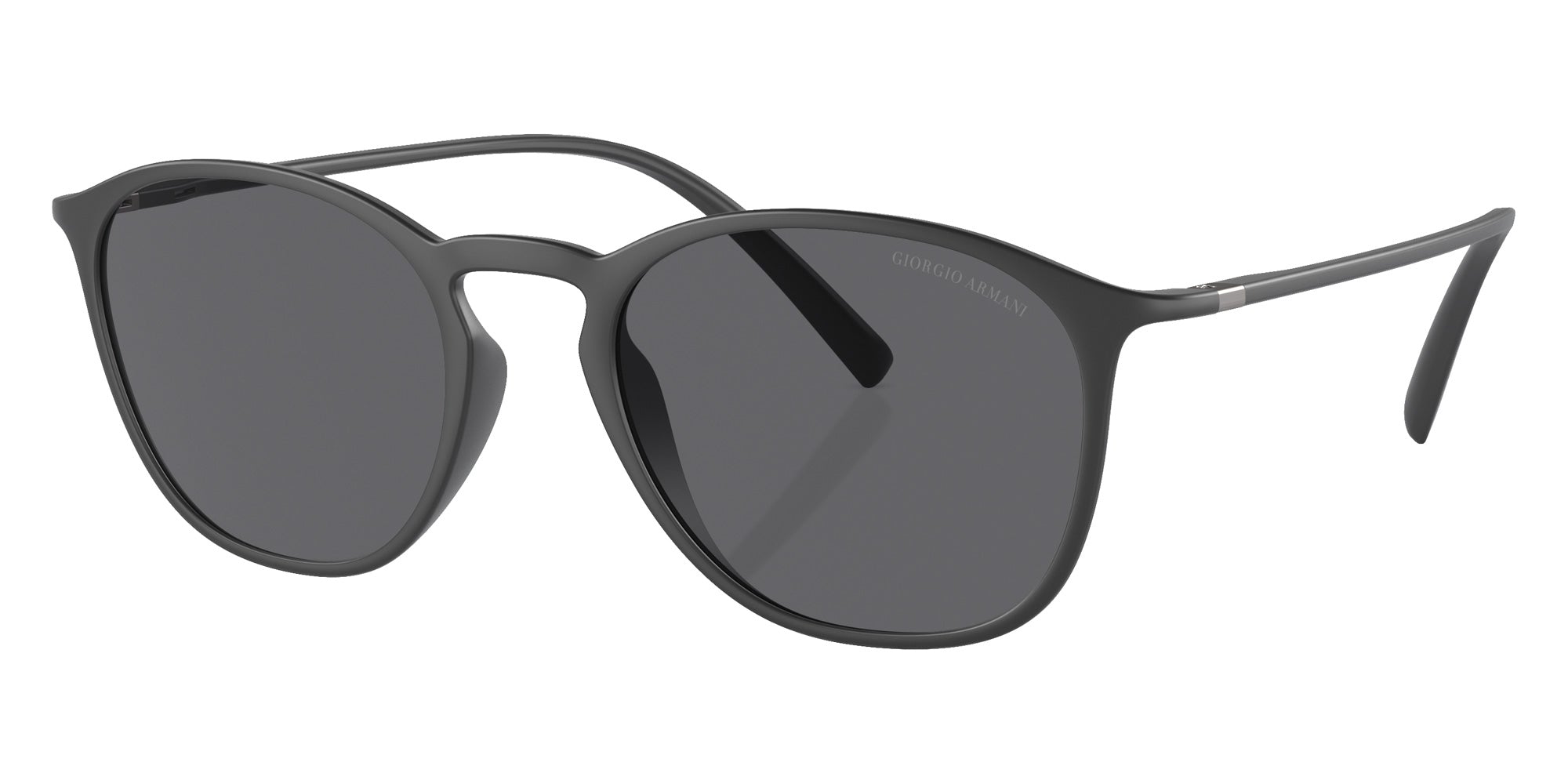 GIORGIO ARMANI AR8186U 506081 52 - Matte Gray / Polarized Dark Gray #id:ar8186u506081_s:100105