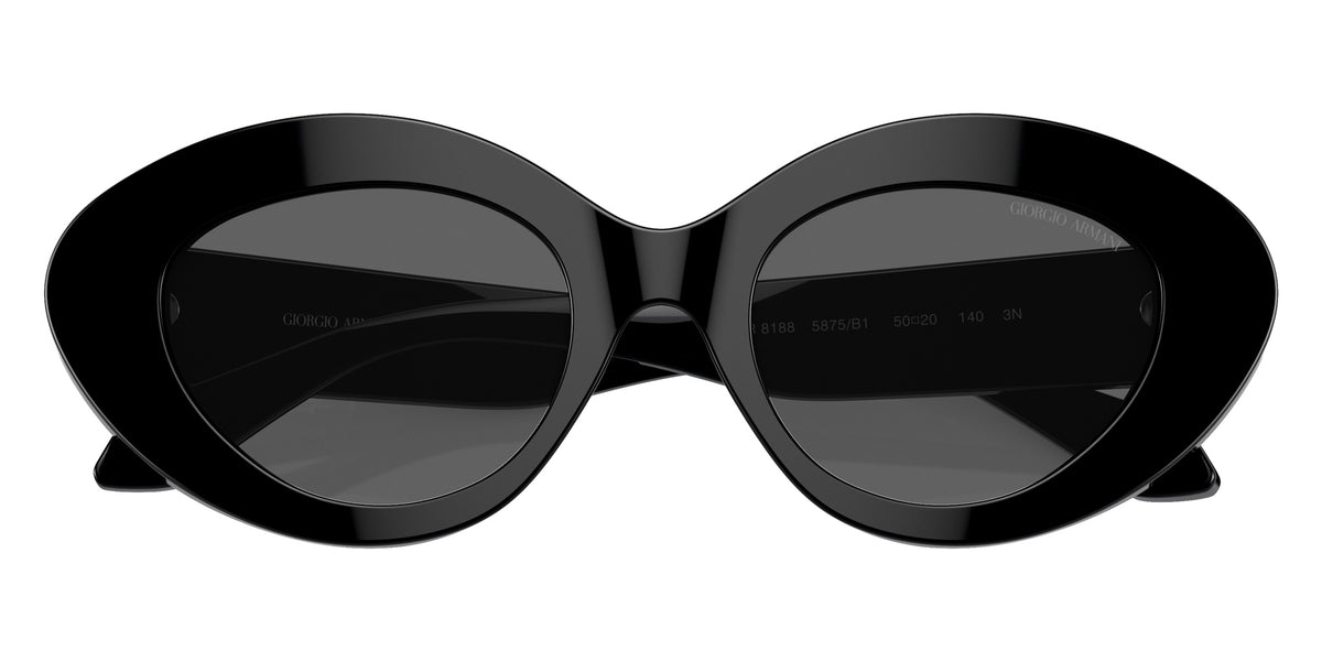 GIORGIO ARMANI AR8188 5875B1 50 - Black / Dark Gray #id:ar81885875b1_s:100120