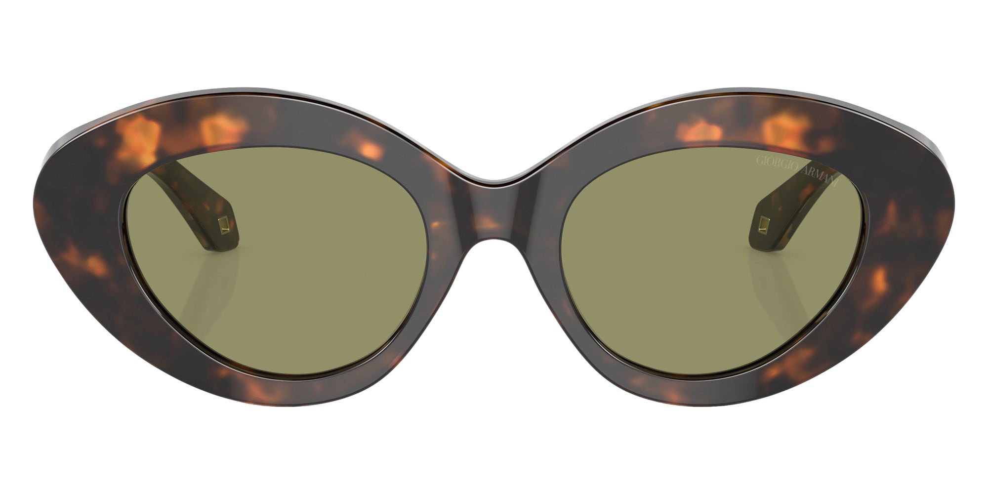 GIORGIO ARMANI AR8188 599314 50 - Honey Havana / Green #id:ar8188599314_s:100100