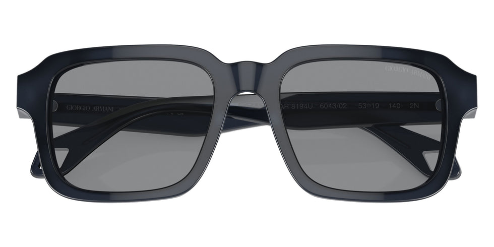 GIORGIO ARMANI AR8194U 604302 53 - Opaline Blue / Blue #id:ar8194u604302_s:100120