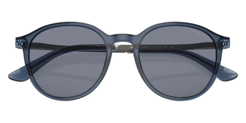 GIORGIO ARMANI AR8196 603519 51 - Transparent Blue / Blue #id:ar8196603519_s:102120