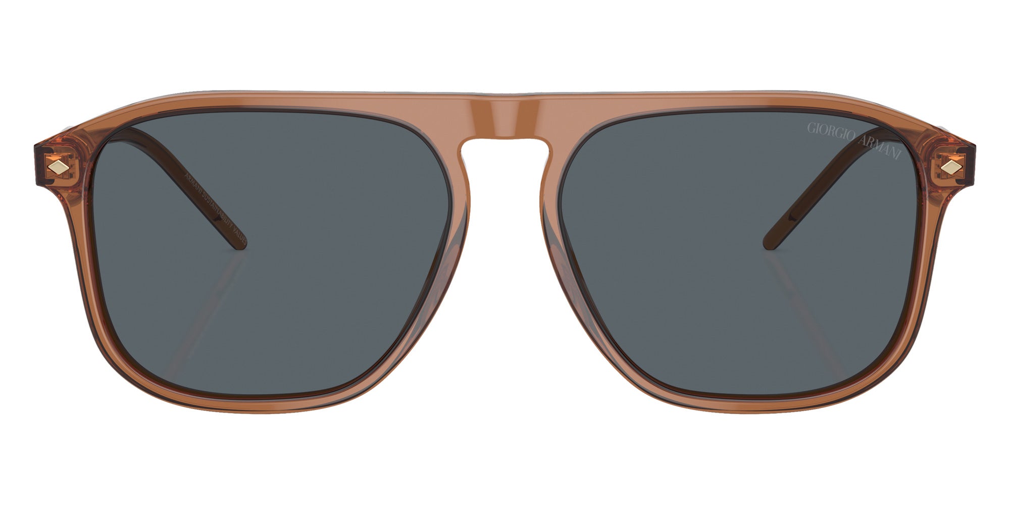 GIORGIO ARMANI AR8212 5932R5 58 - Transparent Brown / Blue #id:ar82125932r5_s:100100