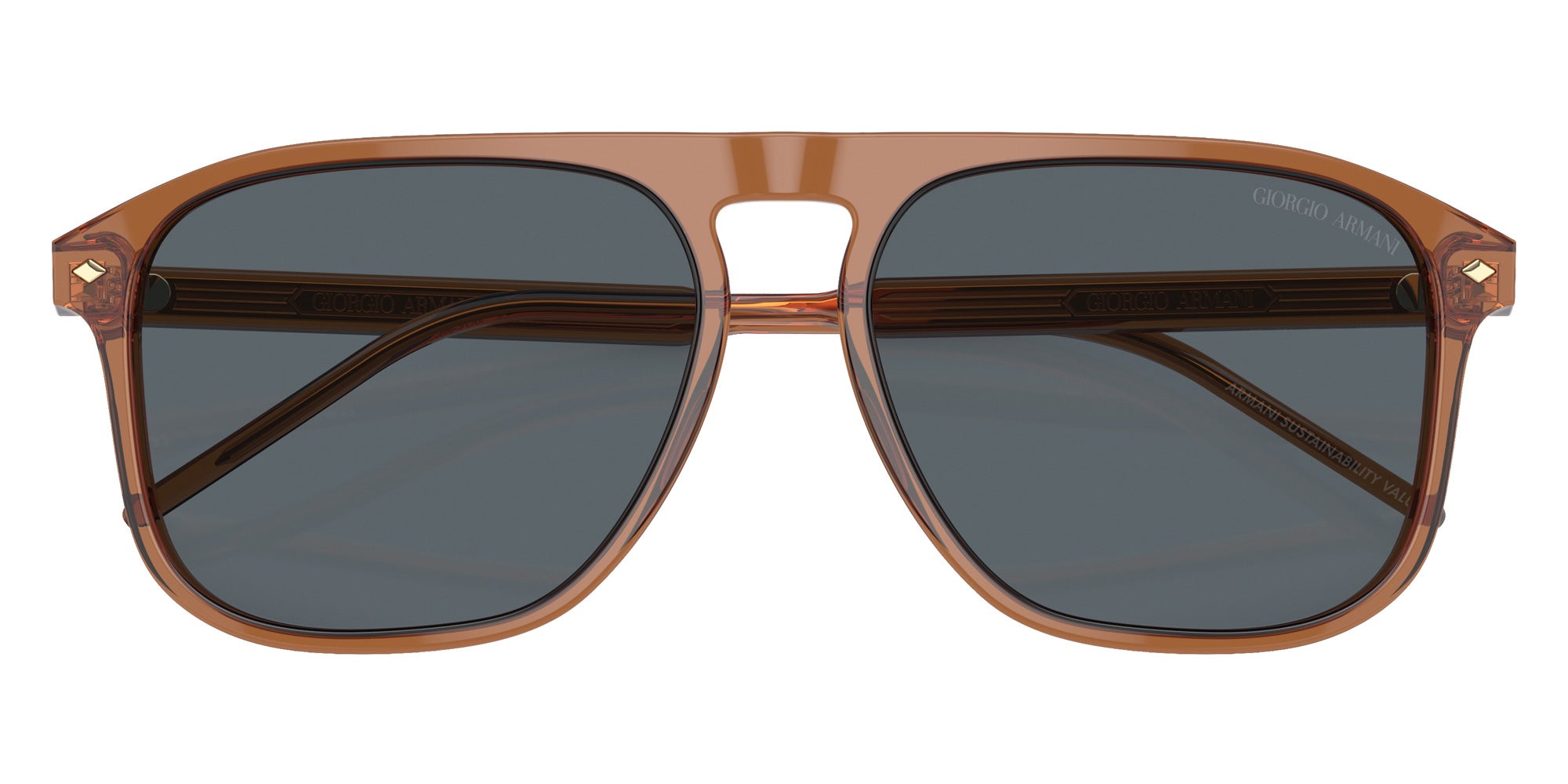 GIORGIO ARMANI AR8212 5932R5 58 - Transparent Brown / Blue #id:ar82125932r5_s:100120
