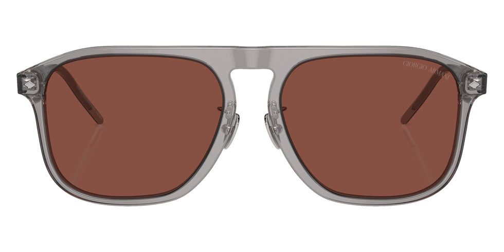 GIORGIO ARMANI AR8212F 6070C5 58 - Transparent Gray / Red #id:ar8212f6070c5_s:100100