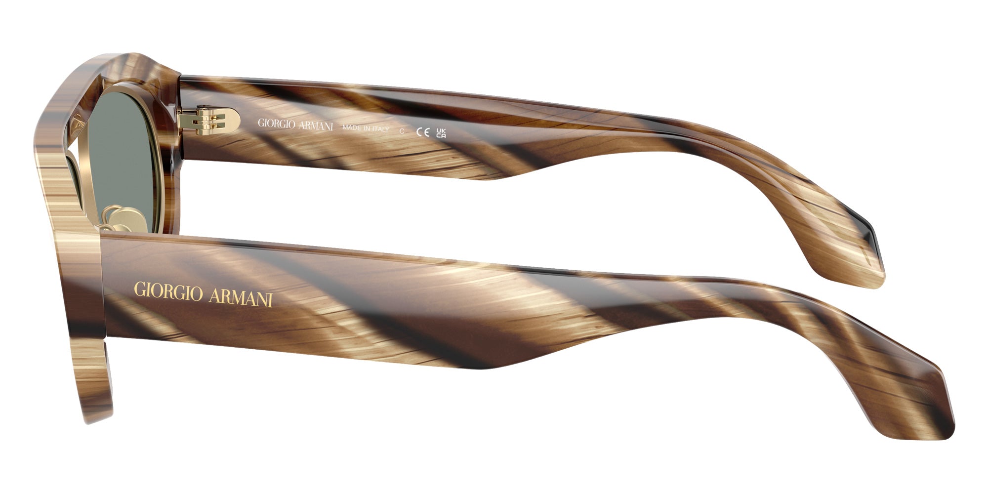 GIORGIO ARMANI AR8239 6065/1 57 - Horn Brown / Gray #id:ar823960651_s:100110