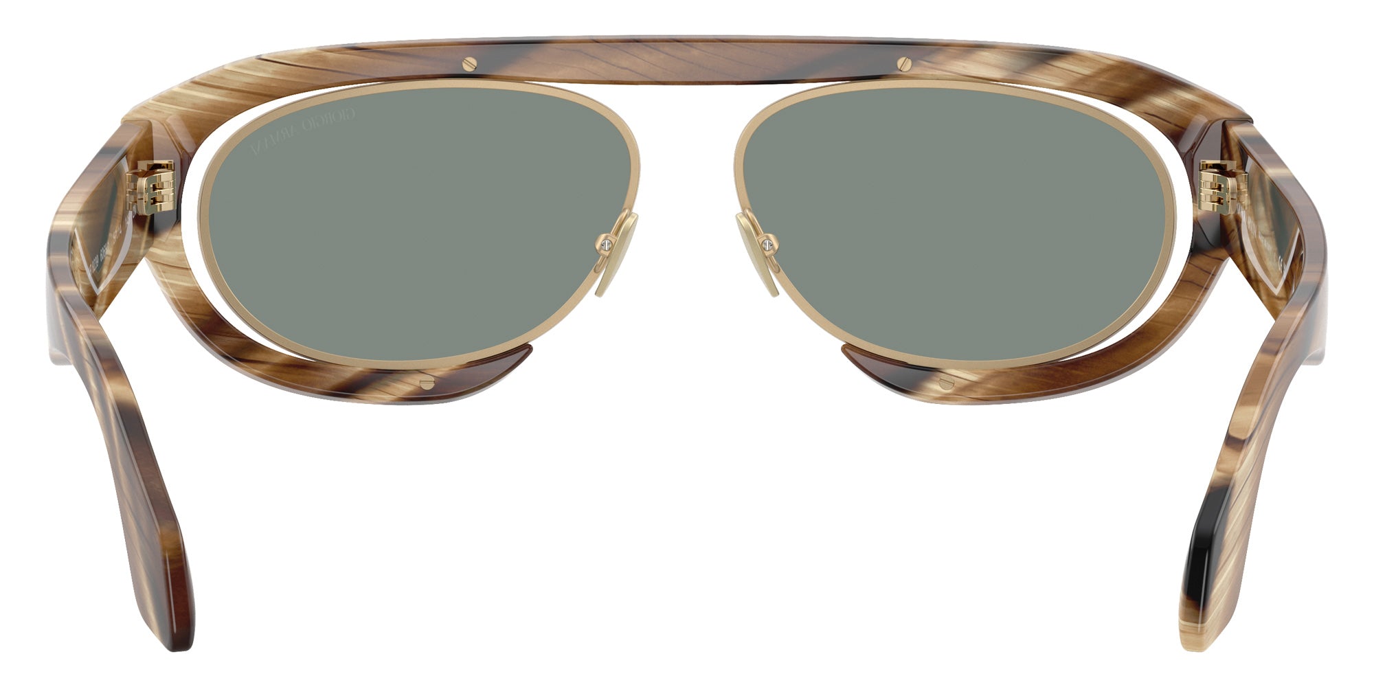 GIORGIO ARMANI AR8239 6065/1 57 - Horn Brown / Gray #id:ar823960651_s:100115