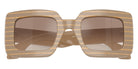 GIORGIO ARMANI AR8241U 631094 48 - Striped Beige/Gold Block / Gradient Brown Mirrored Silver #id:ar8241u631094_s:102120