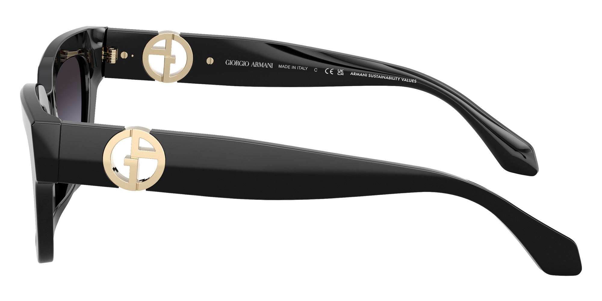 GIORGIO ARMANI AR8246U 58758G 50 - Black / Gradient Gray #id:ar8246u58758g_s:100110