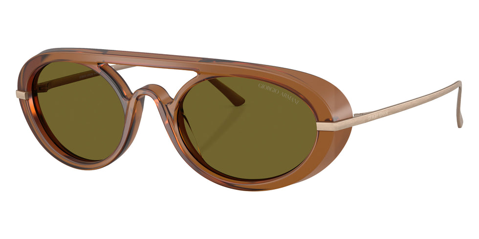 GIORGIO ARMANI AR8256 6410/2 52 - Transparent Brown #id:ar825664102_s:102105