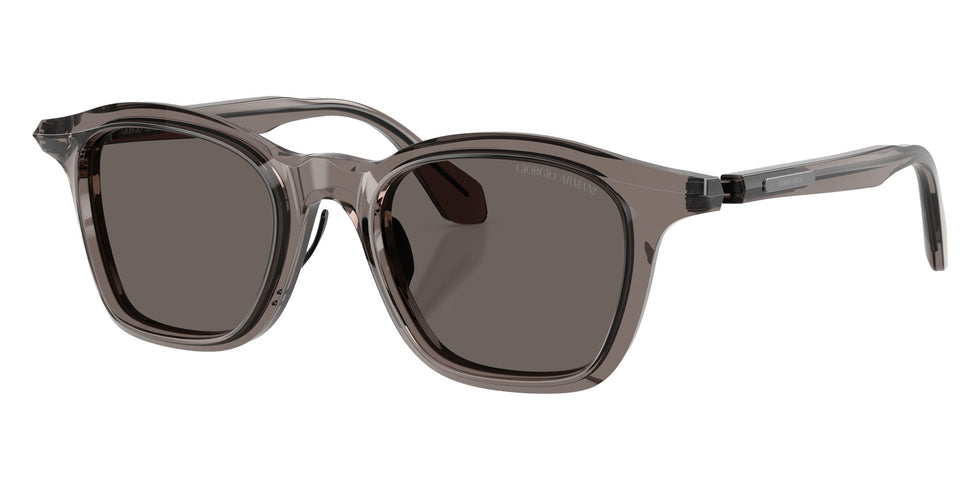 GIORGIO ARMANI AR8257 6423B1 48 - Transparent Dark Gray / Dark Gray #id:ar82576423b1_s:102105