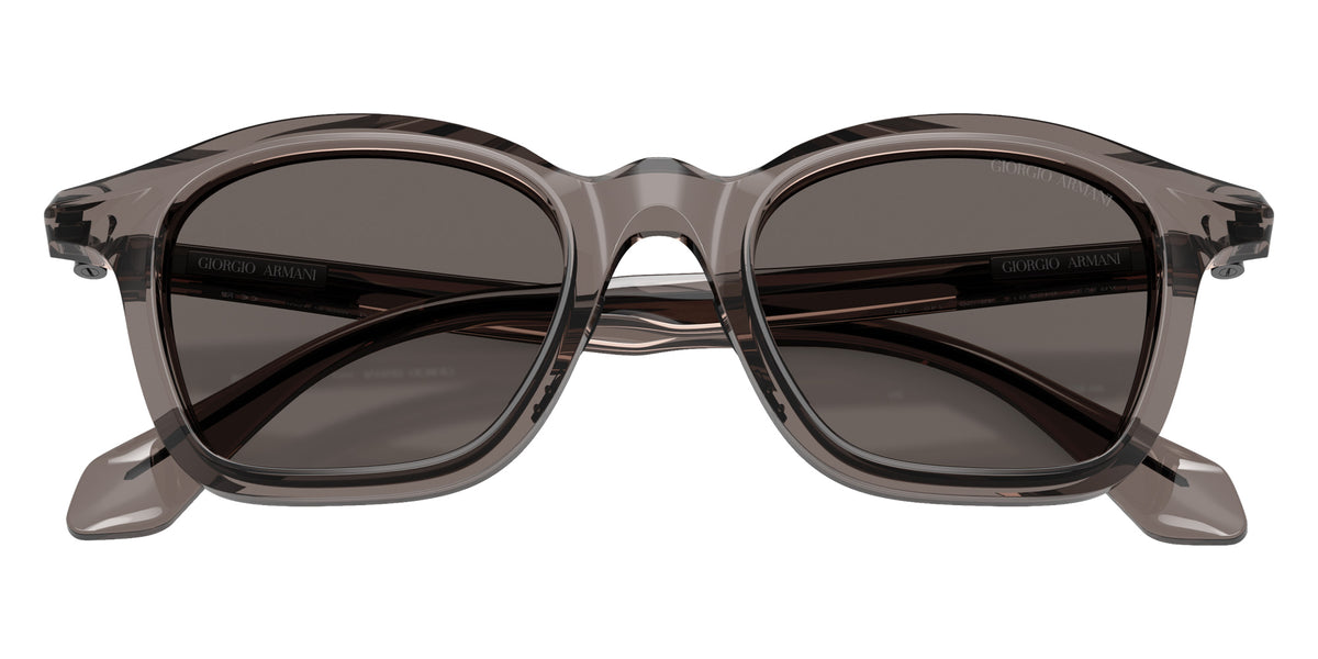 GIORGIO ARMANI AR8257 6423B1 48 - Transparent Dark Gray / Dark Gray #id:ar82576423b1_s:102120