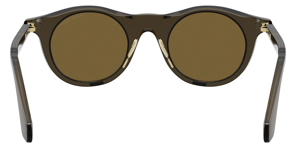 GIORGIO ARMANI AR8258 641973 47 - Transparent Green / Dark Brown #id:ar8258641973_s:100115