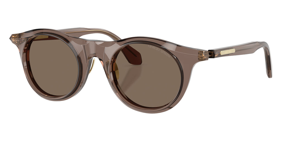 GIORGIO ARMANI AR8258 642073 47 - Transparent Brown / Brown #id:ar8258642073_s:102105