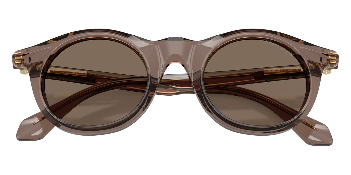 GIORGIO ARMANI AR8258 642073 47 - Transparent Brown / Brown #id:ar8258642073_s:102120