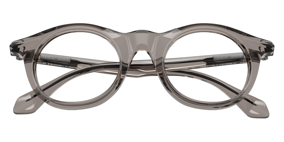 GIORGIO ARMANI AR8258 64211W 47 - Transparent Gray / Clear #id:ar825864211w_s:104120